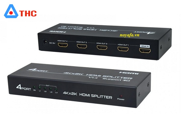 Bộ chia cổng HDMI 1 ra 2 splitter 1x2 full HD cao cấp hàng chính hãng